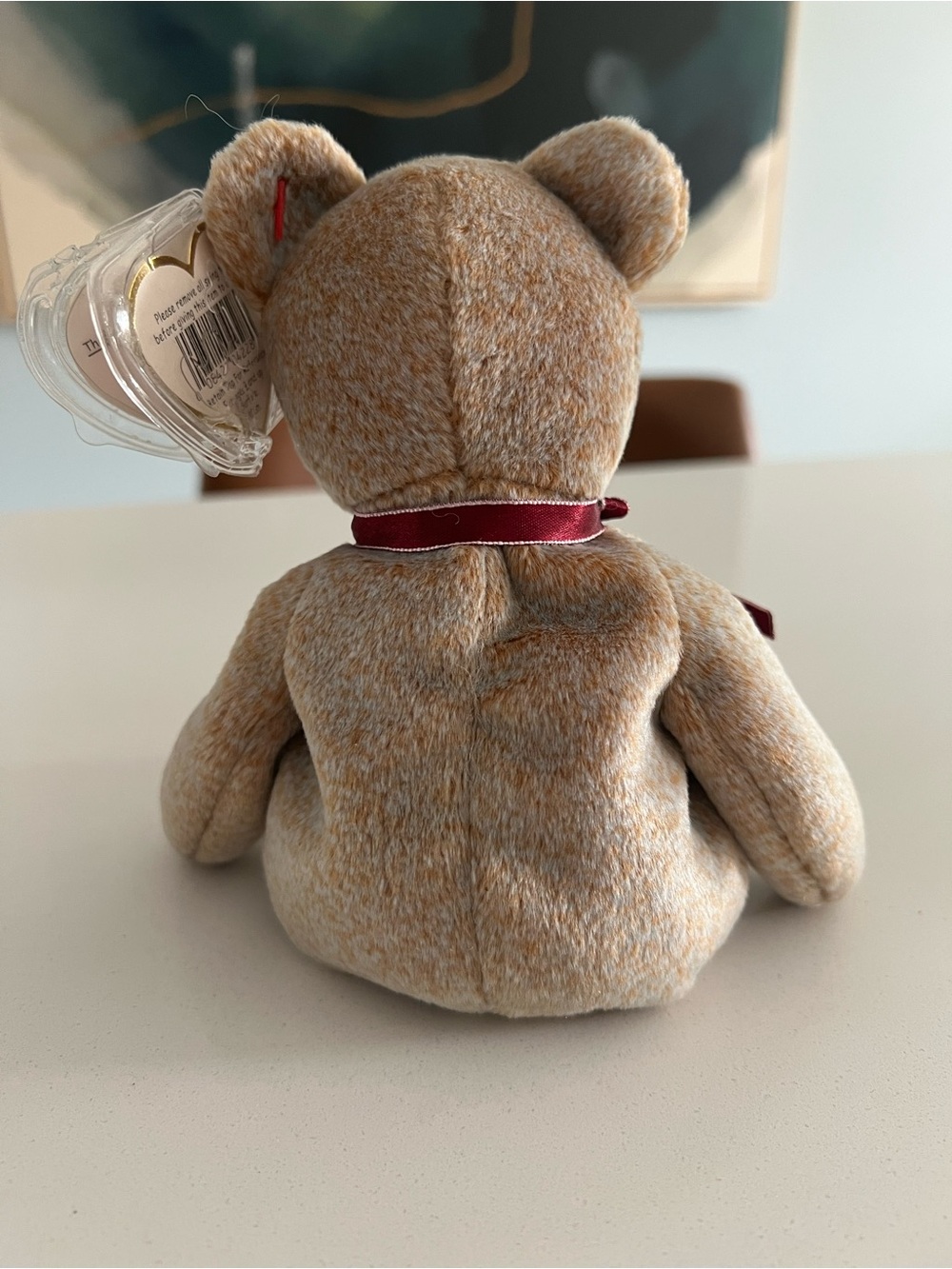Ty Beanie Baby Plush Bear - “1999 Signature Bear” - Picture 2 of 5